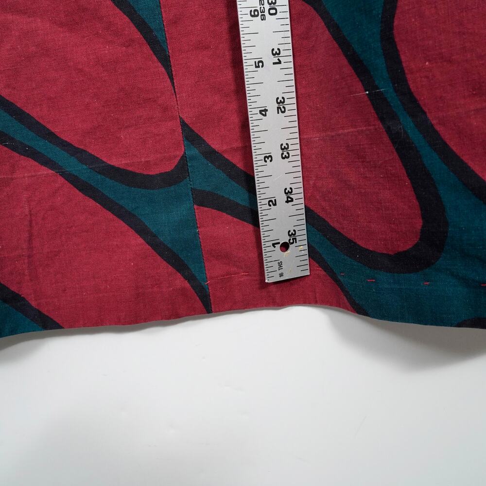 Vintage 1960s Marimekko Mod Op Art Cotton Shift Dress – Size 36 (S) - Picture 7 of 11